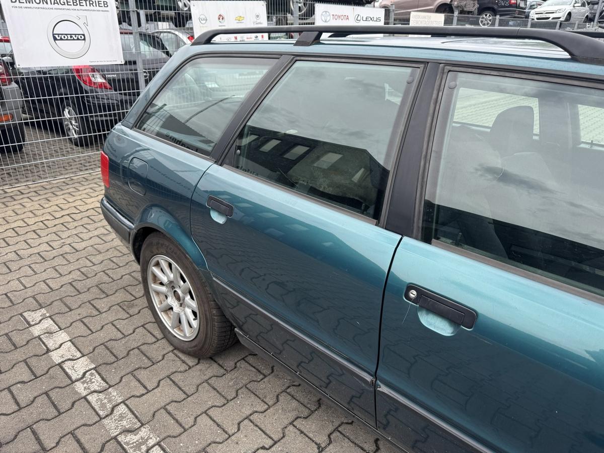 Audi 80B4 original T&uuml;r hinten rechts LZ6P Gomera Gr&uuml;nmet. Kombi Avant Bj.1993
